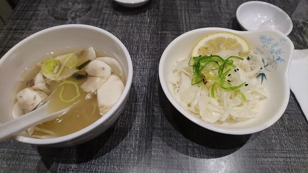 Soupe Miso Et Salade de Choux